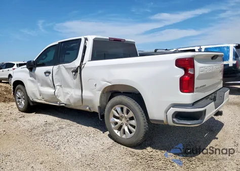 2022 Chevrolet Silverado Ltd C1500 Custom from USA, damaged, VIN 3GCPWBEK3NG166907